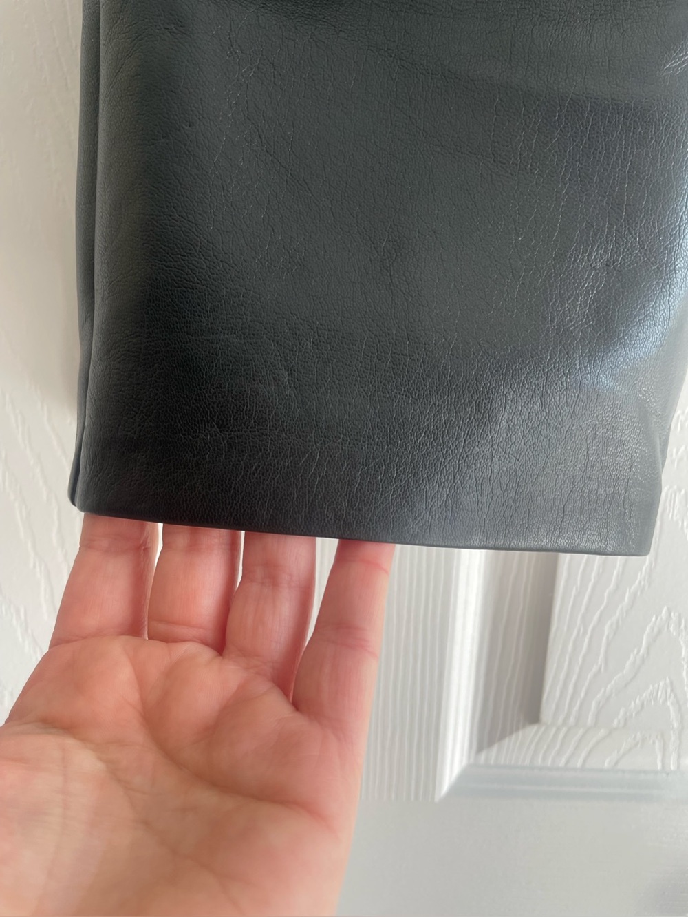 Wilfred Melina High-Waist Faux Leather Pants - Black - Picture 4 of 7